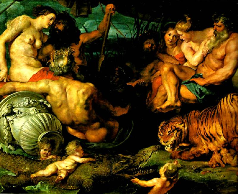 Peter Paul Rubens de fyra varldsdelarna